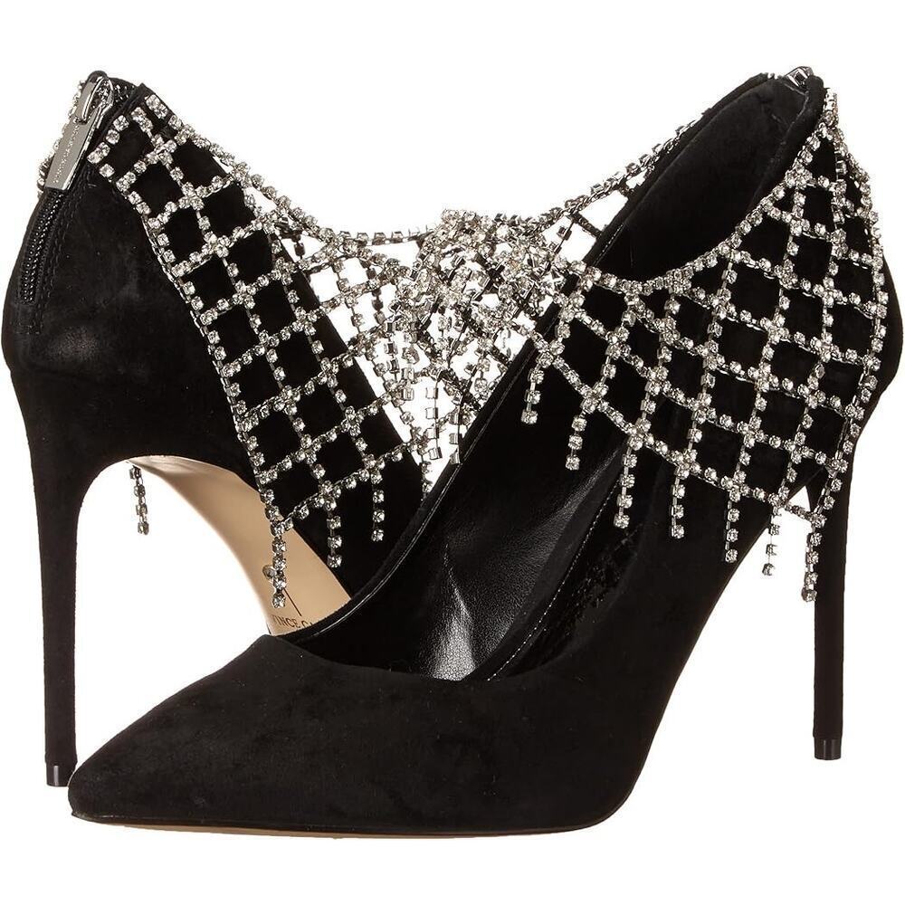 Vince Camuto Women's Fasta Crystal Dress Pump Size 8.5